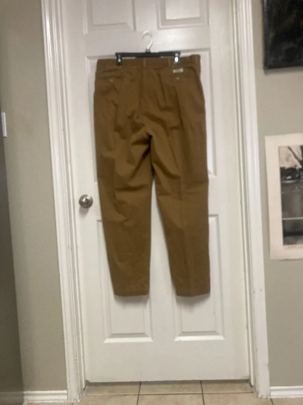Polo Ralph Lauren Andrew Pant 100% Cotton Pants brown size 40/32 Men's